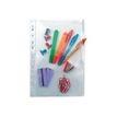 3135259360876-Viquel - Pochette perforée zippée + 2 pochettes intérieures - A4-Avant-0