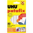 UHU - 80 pastilles adhésives blanches