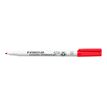 4007817301524-STAEDTLER LUMOCOLOR 301 - Marqueur feutre effaçable - pointe ogive - rouge-P_79141335_2-1