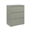 0000791450572-Crédence métallique monobloc -  3 tiroirs - H102 x L80 x P48 cm - silver-P_79145057_1-0