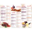 3664447125558-Oberthur Cuisine et Saveurs - Calendrier 6 mois par face - 21 x 27 cm-P_79148029_3-1
