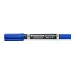4007817348017-STAEDTLER LUMOCOLOR Duo - Marqueur permanent - double pointe fine et moyenne - bleu-P_79352480_1-0