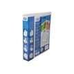 Oxford Polyvision - Classeur à anneaux personnalisable - Dos 50 mm - A4 Maxi - pour 240 feuilles - transparent