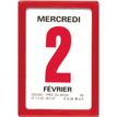 3664447125817-Oberthur Classique - Ephéméride rouge - 6,3 x 9,2 cm-P_79360102_1-0