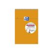 Oxford - Bloc notes - A4 + - 160 pages - petits carreaux - 80G - orange