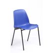 3701338800016-Chaise CHARLOTTE - pieds noirs sans accroche - bleu-P_79365963_2-1