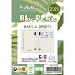 Bloc-Pratic - Bloc de bureau - date à droite - papier recyclé - Exacompta