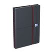 3147284770216-Agenda à élastique Office - 1 semaine sur 2 pages - 15 x 21 cm - gris/rouge - Oxford--0