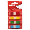 8410782124832-Apli - Marque-pages (Index) - 12 x 45 mm - jaune, bleu, vert, rouge-P_79372477_1-0