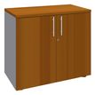 2012348123899-Armoire basse IDRA/DUAL - H72 x L80 x P47 - 2 portes - Corps alu - Dessus et portes imitati-P_79377111_1-0