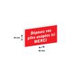 2012348178066-Plaque personnalisée avec votre texte - 80 x 40 mm - rouge - adhésivée prête à poser-P_79384172_2-1