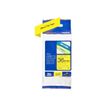 4977766686778-Brother TZe661 - Ruban d'étiquettes auto-adhésives - 1 rouleau (36 mm x 8 m) - fond jaune-P_79388321_2-2