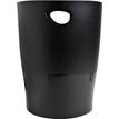 Exacompta Ecobin - Corbeille à papier 15L - noir