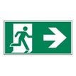 8711234128591-Pickup - Panneau de signalisation - 300 x 150 mm - Sortie d'urgence flèche droite - direct-P_79396283_1-0