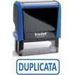 3459590000056-Trodat Xprint - Tampon formule "Duplicata" - bleu-P_79400213_1-0