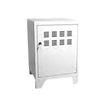 Casier de bureau avec pieds - 57,5 x 40 x 40 cm - blanc