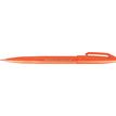 Pentel - feutre pinceau à pointe souple - orange
