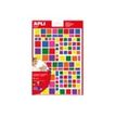 8410782129714-Apli - 6 feuilles gommettes carrées - coloris assortis-P_79405804_1-0