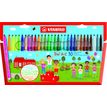 4006381355711-STABILO Trio A-Z - 30 Feutres dont 5 fluo - pointe moyenne-P_79406669_1-0