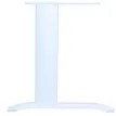 3253310150164-Bureau droit IDRA - Vague à gauche - L140 cm - Pieds blancs - plateau imitation Merisier-P_79408645_3-2