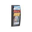 3660141133257-Présentoir mural Quick Fit pour documents A4 - 4 compartiments - anthracite/transparent-P_79409423_1-0