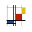3660141945225-Cloison de séparation EASYSCREEN - L160 x H174 cm - mondrian-P_79409471_1-0