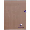 Clairefontaine Mimesys - Cahier polypro 24 x 32 cm - 96 pages - grands carreaux (Seyes) - noir