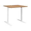 3483600722225-Bureau YES ! - 80 cm - Pieds métal fixes - Merisier-P_79409759_1-0