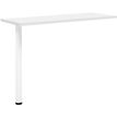 Retour direct pour bureau YES ! - L100 x H74 x P45 - Pied fixe - Blanc