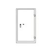Reskal BM1260 - Armoire forte 211L - à clé - acier blanc