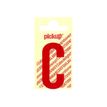 8711234223029-Pickup - Étiquette autocollante - 90 mm - Lettre C - rouge brillant-P_79413012_1-0