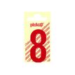 8711234223388-Pickup - Étiquette autocollante - 90 mm - Chiffre 8 - rouge brillant-P_79413044_1-0