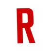 8711234243171-Pickup - Étiquette autocollante - 150 mm - Lettre R - rouge brillant-P_79413099_2-0
