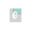 8711234003942-Pickup Déco Zoé - Étiquette autocollante 110 mm - Lettre E - blanc-P_79413411_1-0