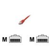 MCL Samar - câble réseau RJ45 CAT 6 F/UTP - 1 m - rouge