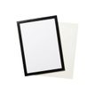 Durable Duraframe Grip -  Cadre d'affichage auto-agrippant - A4 - noir - pour surfaces en tissu