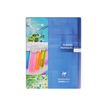3037929804201-Clairefontaine Koverbook - Cahier polypro de travaux pratiques (TP) - 24 x 32 cm - 64 pages - grands carreaux (Seyes)/uni - disponibl-P_79419165_1-0
