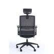 3760185028615-Fauteuil de bureau SCOTT - accoudoirs réglables - appuie-tête réglable - noir-P_79419682_6-5