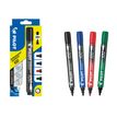 3131910501725-Pilot 100 - Pack de 4 marqueurs permanents - pointe ogive - noir, bleu, rouge, vert-P_79420078_1-0