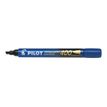 Pilot 400 - Marqueur permanent - pointe biseau large - bleu