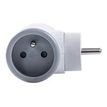 3760110685562-WATT & CO - Multiprise biplite rotative - blanc/gris-P_79428863_3-2