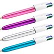 3086123343979-BIC 4 Couleurs Shine - 12 Stylos à bille 4 couleurs - corps argenté métallisé-P_79431485_5-4