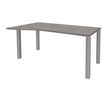 3253310165205-Bureau Vague EXPRIM - L160 cm - Retour gauche - Plateau imitation Chêne gris - Pieds alu-P_79432401_1-0