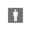 8711234004567-Pickup Home 3D - Plaque Acrylique Hommes - 9 x 9 cm - gris-P_79435359_1-0