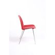 3701338800313-Chaise CHARLOTTE - pieds chromés sans accroche - rouge-P_79438541_2-1