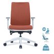 3700339883554-Fauteuil de bureau LEWIS - accoudoirs réglables - appui-tête en option - Rouge-P_79438599_1-0