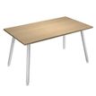 7331910018810-Bureau LEONARDO - 160 cm - Chêne chants chêne-P_79439391_1-0