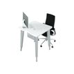 2012349455449-Bureau EVIDENCE - 80 cm - Pieds blancs - Plateau blanc-P_79441353_2-1
