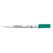 STAEDTLER LUMOCOLOR 301 - Marqueur feutre effaçable - pointe ogive - vert