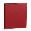 Agenda Club Executif avec répertoire - 1 semaine sur 2 pages - 16 x 16 cm - rouge - Quo Vadis
